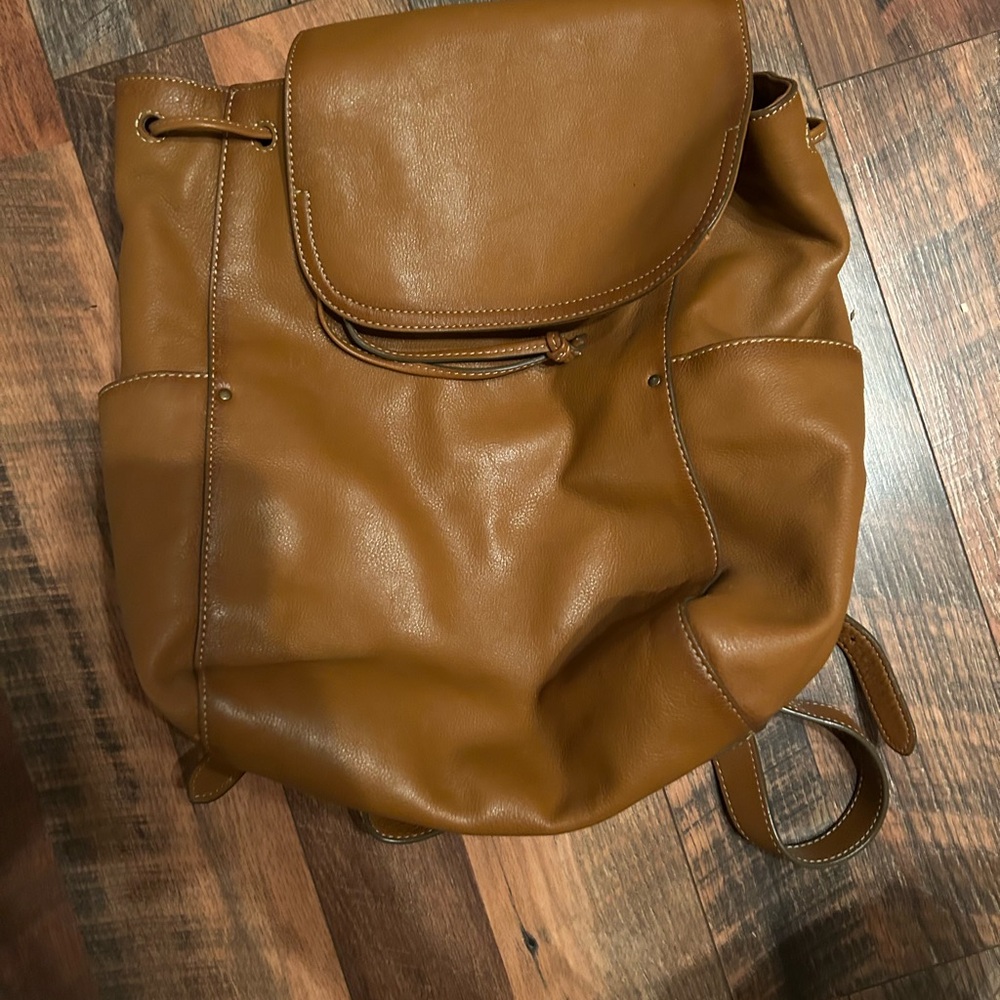 Frye Leather Backpack Purse